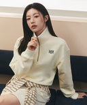 W CLASSIC LOGO KNIT PANTS IN BLACK image 7