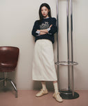 CLASSIC LOGO LINEN SHIRT IN SKY BLUE image 7