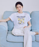 AEROCOOL LEMON GRAPHIC TEE IN WHITE image 2