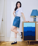 AEROCOOL VACANCE GRAPHIC TEE IN WHITE image 4