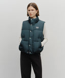 CLASSIC LOGO DOWN VEST IN BLACK image 16