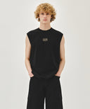 SORONA COOL SMALL CLAASIC LOGO SLEEVELESS IN BLACK