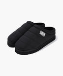 CLASSIC LOGO PADDED MULES IN BLACK image 1