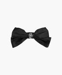 CIRCLE LOGO RIBBON HAIR PIN IN BLACK image 1