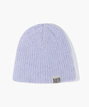 CLASSIC LOGO HAIRY BEANIE IN LIGHT PURPLE image 1