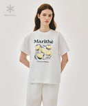 AEROCOOL LEMON GRAPHIC TEE IN WHITE image 5
