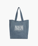 CLASSIC LOGO BIG SHOPPER BAG IN LIGHT BLUE image 1