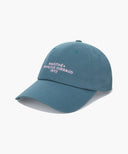 LETTERING LOGO BALL CAP IN STONE BLUE image 1