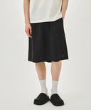 M EASY HALF PANTS IN CHARCOAL GREY image 1