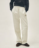 CLASSIC LOGO SWEAT PANTS IN OATMEAL image 7
