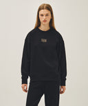 DRAWING CLASSIC LOGO SWEATSHIRT IN BLACK image 1