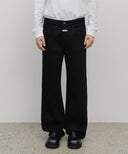 M HIGH STRAIGHT DENIM PANTS IN BLACK image 1