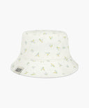 CLASSIC LOGO FLOWER BUCKET HAT IN IVORY image 1