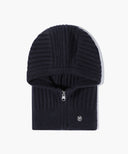 CLASSIC LOGO ZIP UP BALACLAVA IN NAVY
