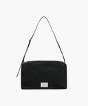 CLASSIC LOGO NYLON BOX BAG IN BLACK image 1