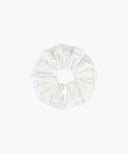 KIDS W LACE HAIR SCRUNCHIE IN WHITE image 1
