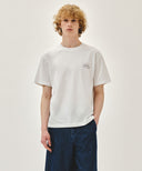 VINTAGE LOGO TYPO TEE IN WHITE image 1