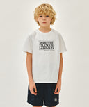 KIDS CLASSIC LOGO TEE IN WHITE image 7