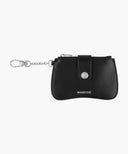 REGULAR LOGO PEANUT KEYRING WALLET IN BLACK image 1
