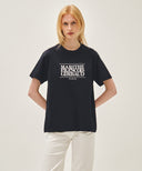 CLASSIC LOGO TEE IN NAVY image 7