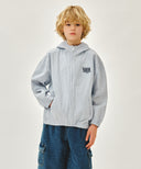 KIDS CLASSIC LOGO SEERSUCKER JACKET IN STRIPE image 1