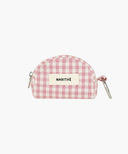 REGULAR LOGO MINI KEYRING POUCH IN PINK image 1