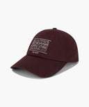 DOODLE CLASSIC LOGO COVERED CAP IN BURGUNDY image 1