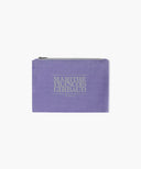 CLASSIC LOGO COLOR COTTON POUCH IN LIGHT PURPLE image 1