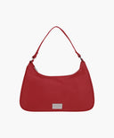 CLASSIC LOGO HOBO BAG IN RED image 1