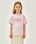 KIDS CLASSIC LOGO TEE IN PINK image 1