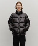 GLOSSY DOWN JACKET IN BLACK image 1