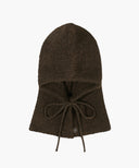 CIRCLE LOGO BALACLAVA IN DARK BROWN image 1