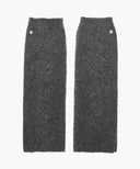 REGULAR LOGO LEG WARMER IN CHARCOAL GREY image 1