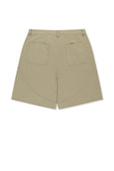 CURVED SEAM BERMUDA PANTS FOR MEN IN BEIGE image 3