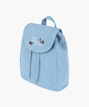 KIDS W DENIM MINI BACKPACK IN LIGHT BLUE image 2