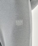 W CLASSIC LOGO KNIT PANTS IN HEATHER GREY image 2