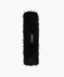 REGULAR LOGO SLIM MUFFLER IN BLACK image 2