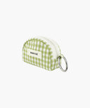 REGULAR LOGO MINI KEYRING POUCH IN LIGHT GREEN image 2