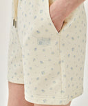 W VINTAGE CLASSIC LOGO SWEAT SHORTS IN FLOWER image 2