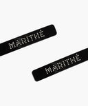 REGULAR LOGO METAL BALL HAIR PIN 2PACK IN BLACK image 2