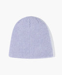 CLASSIC LOGO HAIRY BEANIE IN LIGHT PURPLE image 2