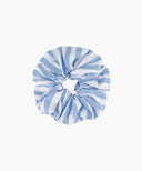 CLASSIC LOGO STRIPE HAIR SCRUNCHIE IN BLUE image 2