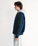 MARITHE X ALPHA INDUSTRIES MA-1 JUMPER IN BLUE image 2