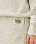 W VINTAGE CLASSIC LOGO SWEAT MINI SKIRT IN OATMEAL image 6