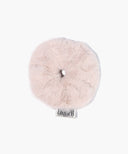 CLASSIC LOGO FUR SCRUNCHIE IN BABY PINK image 2