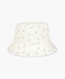 CLASSIC LOGO FLOWER BUCKET HAT IN IVORY image 2