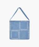 BANDANA ONE SHOULDER ECO BAG IN BLUE image 2