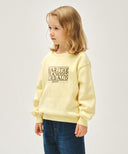KIDS CLASSIC LOGO KNIT PULLOVER IN YELLOW image 2