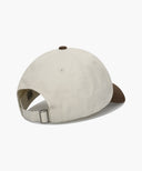 CLASSIC LOGO 6PANEL COLOR BLOCK CAP IN BROWN image 2