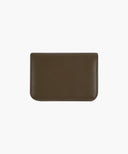 CLASSIC LOGO FLAP WALLET IN BROWN image 2